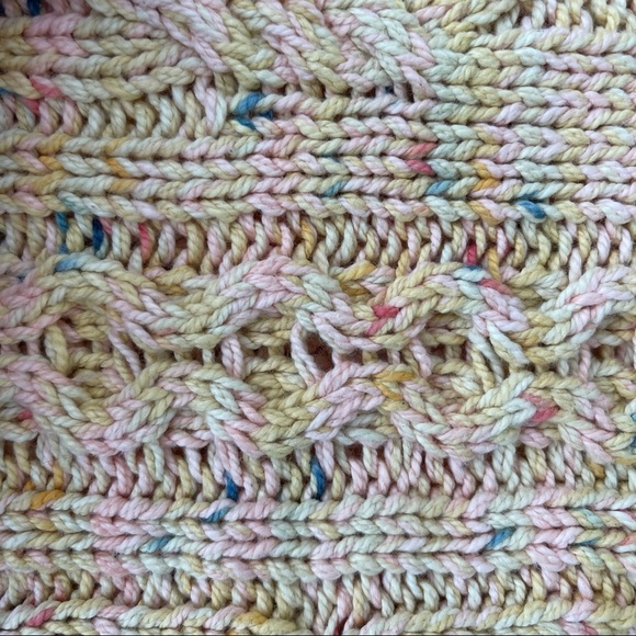 NWT Free People Honey Cable Pullover / Honeycomb - Picture 4 of 10